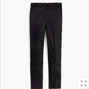 JCrew full length stretch sateen pant